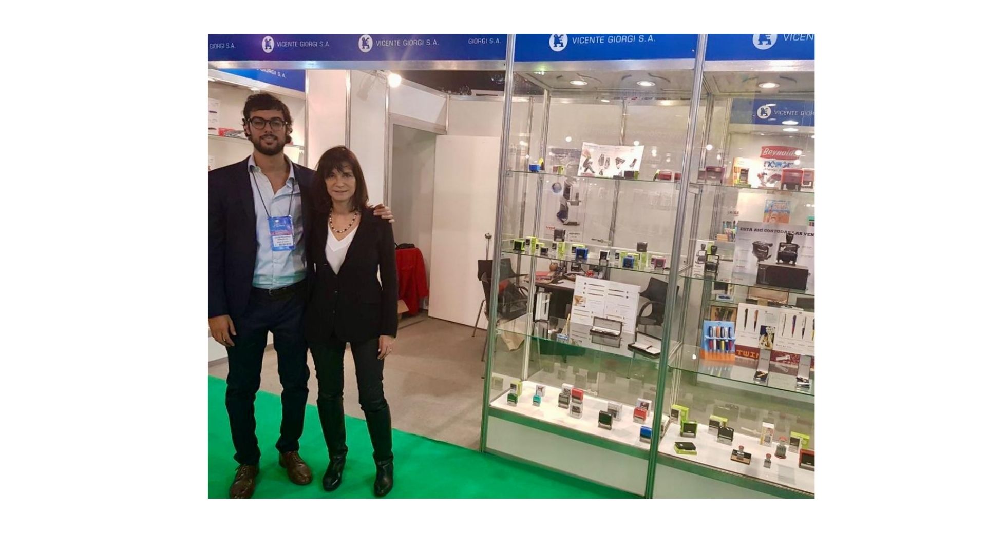 Stand de Vicente Giorgi S.A. en una feria del sector